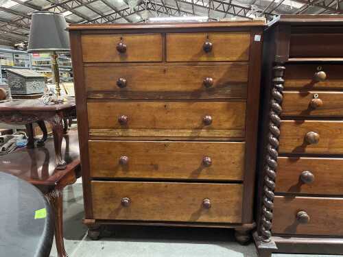 Cedar chest of drawers