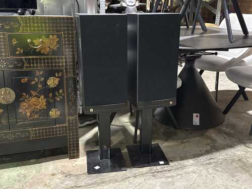 Castle Acoustics Stirling floorstanding speakers with stands