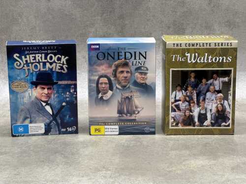 Three DVD box sets