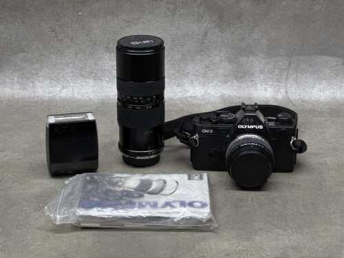 Olympus OM-2 SLR film camera