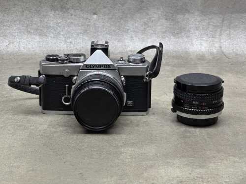 Olympus OM-1 SLR film camera