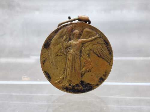 WW1 Service medal Australian Gallipolli gunner (see description)
