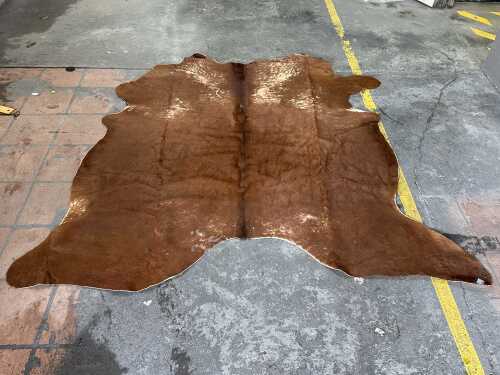 IKEA natural cowhide floor rug