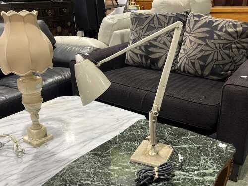 Planet Studio K desk lamp in off white