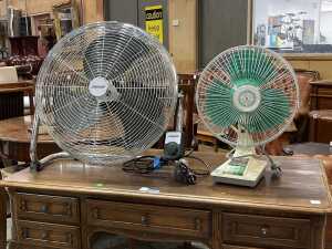 Two fans