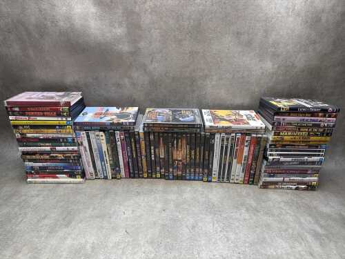 Assorted DVDs, mostly nostalgia