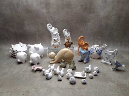 Decorative animal figures