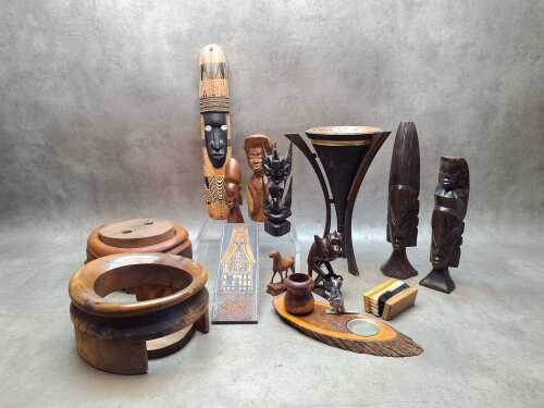 Timber decorative items