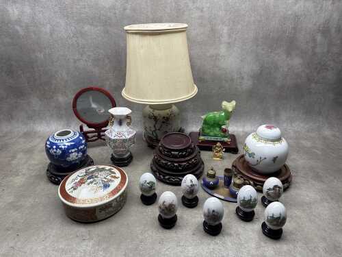 Oriental decorative items