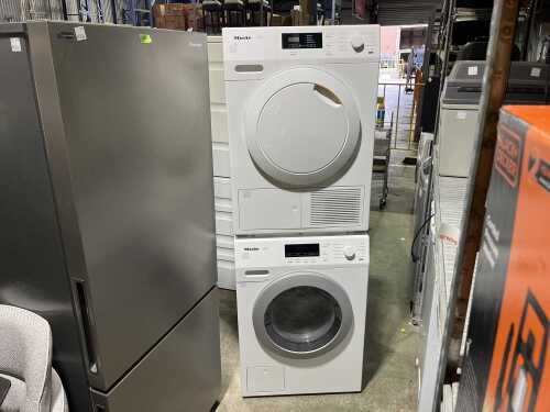 Miele washer and heat pump dryer pair