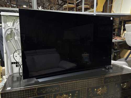 LG 55'' OLed TV on stand