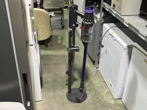 Dyson vacuum cleaner with stand