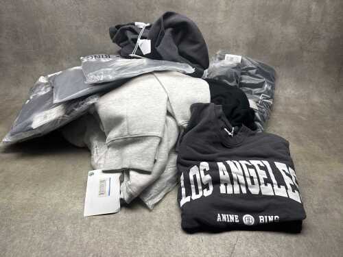 Assorted new clothing garments, size S - All still sealed in original packaging. Includes a mix of assorted apparel in various colours and styles.