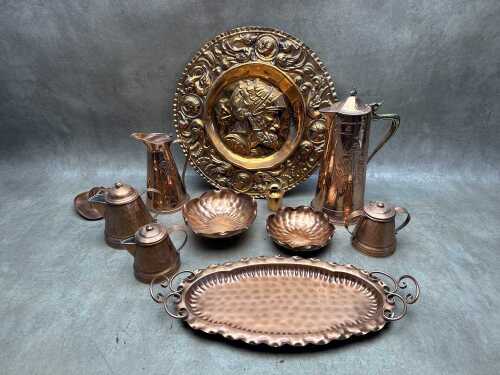 Vintage copperware