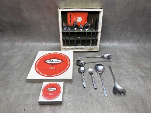 Vintage stainless steel cutlery, mainly Oneida