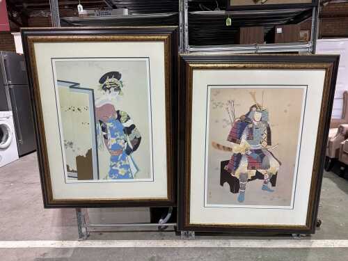 Pair of Japanese prints