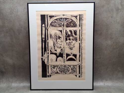 Artist unknown, The Journey To Another World..., 1984. Risographic print on paper