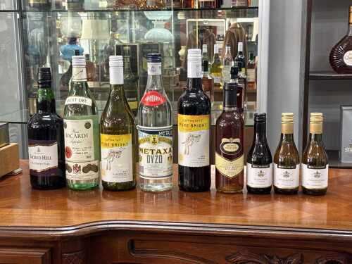Assorted alcohol