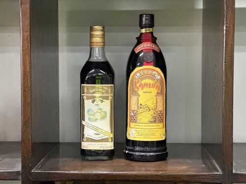 Two bottles of Alcohol