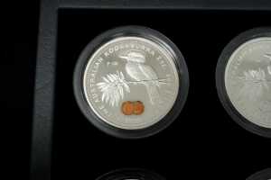 Australian Kookaburra Glamour 1999 Privy Mark Series Coins 8oz - 2