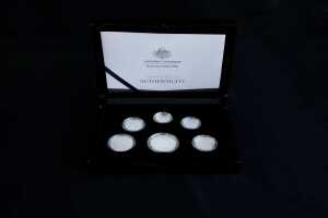 Australian 2020 silver proof coin set, 61.62g - 2