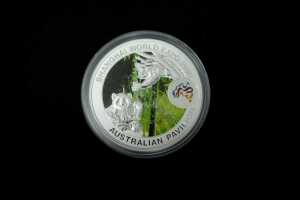 Five Shanghai World Expo Australian Pavilion 2010 $1 Silver Proof Coins 5oz - 4