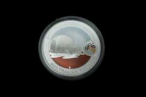 Five Shanghai World Expo Australian Pavilion 2010 $1 Silver Proof Coins 5oz - 5