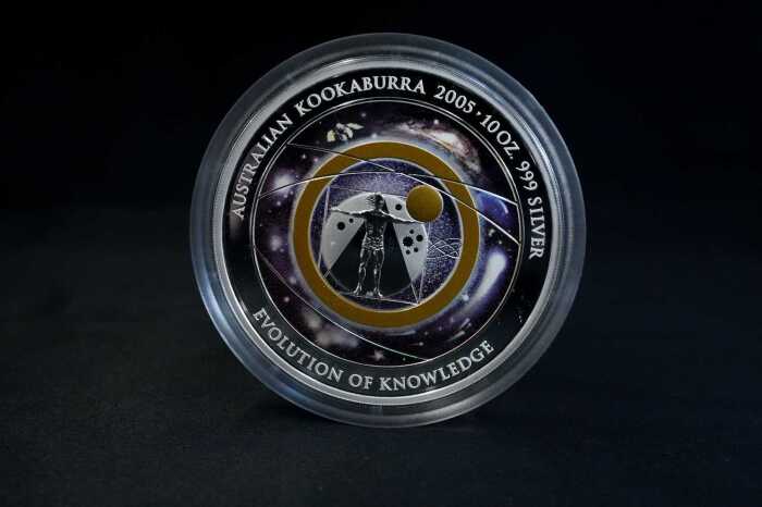 Australian Kookaburra 2015 silver proof 10oz coin, 311.346g