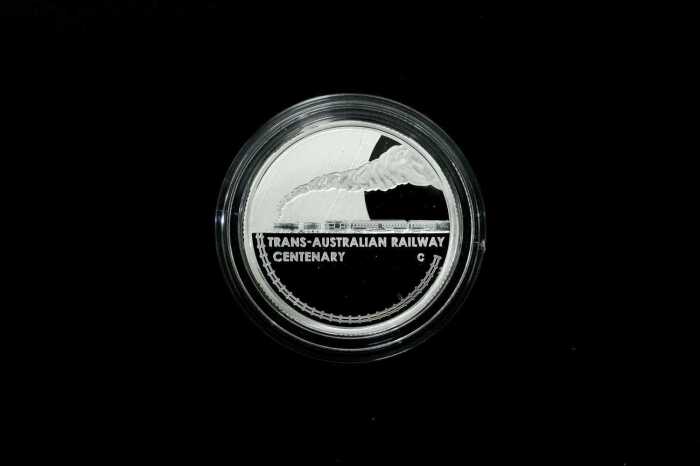 Centenary of Trans-Australian Railway 2017 $1 Silver Proof Coin 11.66g
