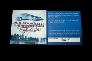 Australian Centenary of Flight $5 2003 Silver Proof Coin, 1 oz - 4