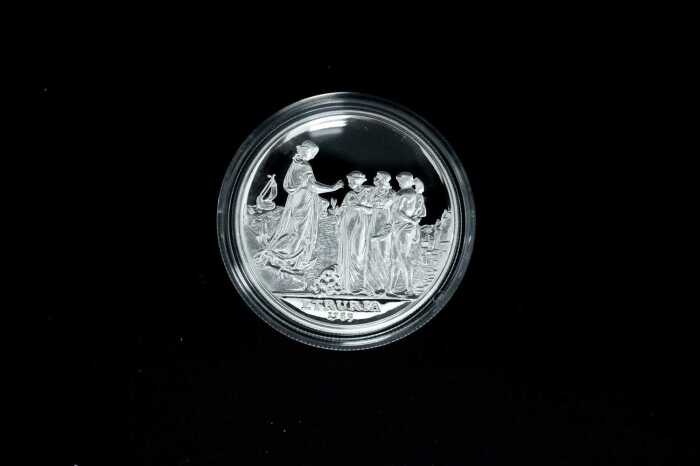 Sydney Cove Medallion, 2023, $1, Silver Proof Coin, 1 oz