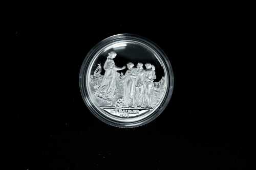 Sydney Cove Medallion, 2023, $1, Silver Proof Coin, 1 oz