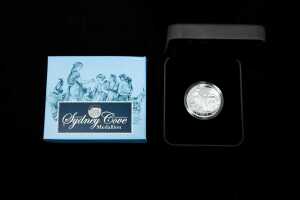 Sydney Cove Medallion, 2023, $1, Silver Proof Coin, 1 oz - 3