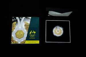 Australian Olympic Team 2016 $5 Silver Proof Coin, 1 oz - 3