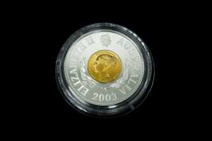 Sydney Mint Pattern 2003 $10 Silver Proof Coin, 1 oz - 2