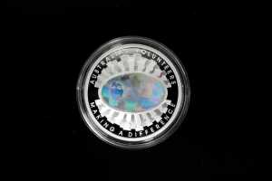 Volunteers 2003 $1 Silver Proof Hologram Coin, 36.31g