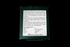 Kangaroo 1999 $1 Silver Proof Coin, 1 oz - 4