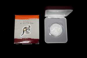 Silver Roo Silver 2001 $1 Proof Coin, 1 oz - 3