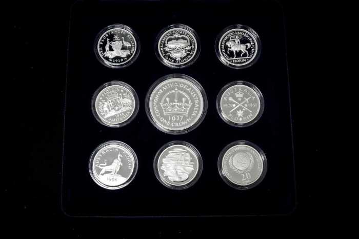 Coins of the 20th Century 1998 Silver Proof Coin Set 143.19 grams.