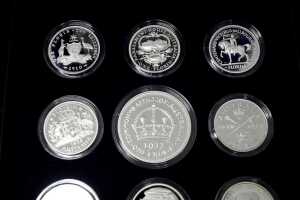 Coins of the 20th Century 1998 Silver Proof Coin Set 143.19 grams. - 2