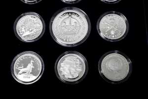 Coins of the 20th Century 1998 Silver Proof Coin Set 143.19 grams. - 3