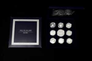 Coins of the 20th Century 1998 Silver Proof Coin Set 143.19 grams. - 4