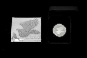 Australian Wedge-tailed Eagle 2014 $1 Silver Proof Coin, 1 oz - 3