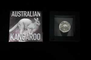 Australian Kangaroo 2015 $2 Silver Proof Coin, 2 oz - 3