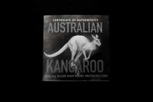 Australian Kangaroo 2015 $2 Silver Proof Coin, 2 oz - 4