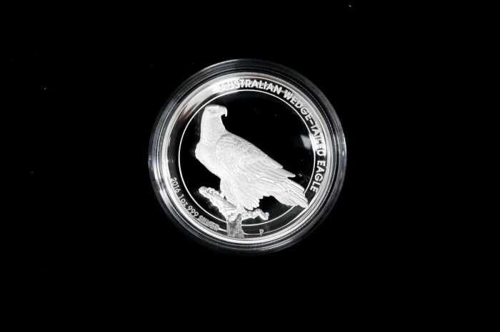 Wedge-Tailed Eagle 2016 $1 Silver Proof Coin, 1 oz