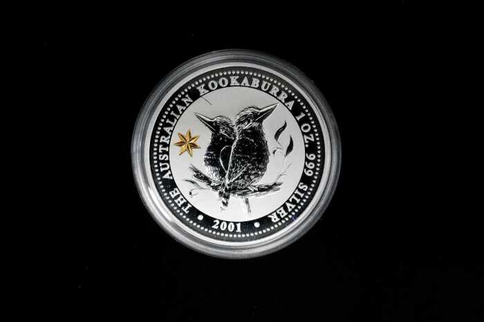 Centenary of Federation Kookaburra 2001 $1 Silver Proof Coin, 36.31 g