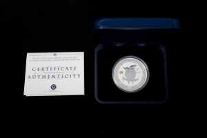 Centenary of Federation Kookaburra 2001 $1 Silver Proof Coin, 36.31 g - 3