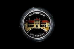 Perth Mint Centennary Silver Proof medallion, 31.635g