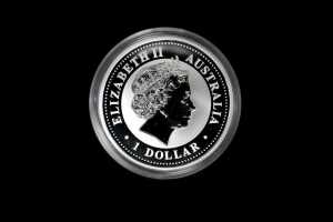 United States Flag 2004 $1 Silver Proof Coin, 1 oz - 2